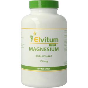 Elvitaal/Elvitum Magnesium (bisglycinaat) 130mg (180tb)