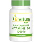 Elvitum Vitamine D3 1000IE vegan 120 tabletten