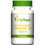 Elvitum Vitamine D3 1000IE vegan 120 tabletten