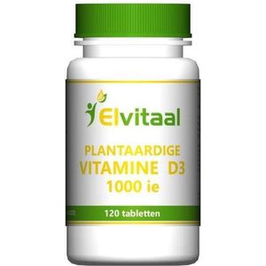 Elvitum Vitamine D3 1000IE vegan 120 tabletten
