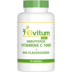 Elvitum Gebufferde vitamine C 1000mg 90 tabletten