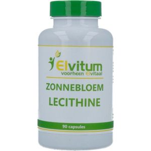 Elvitum Zonnebloem lecithine 90 capsules