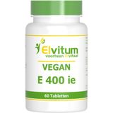 Elvitum Vitamine E400 vegan 60 tabletten