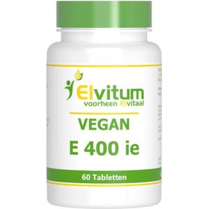 Elvitum Vitamine E400 vegan 60 tabletten