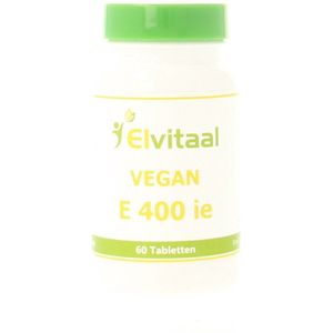 Elvitum Vitamine E400 vegan 60 tabletten