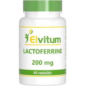 Lactoferrine - 200 mg - Voedingssupplement - Koemelk - 60 Capsules