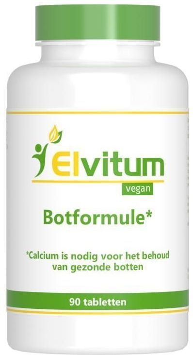 Elvitum - Botformule - Mineralen met Vitamine D3 - 30 Tabletten