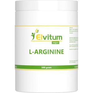 Elvitum - L-Arginine - Aminozuurpreparaat - 100% Puur - 100 Gram