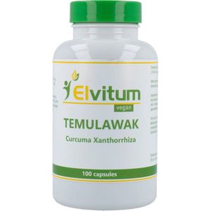 Elvitum - Temulawak Curcuma Xanthorrhiza Capsules - Antioxidanten