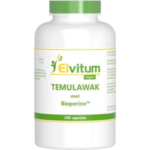 Elvitum - Temulawak Curcuma Xanthorrhiza - Capsules - 60 Stuks