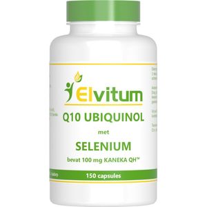 Elvitum - Co-Q10 Ubiquinol - Voedingssupplement - 100 mg - Met Selenium