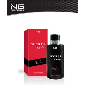 NG Secret Code Sport for Men - 100 ml - Eau de Toilette