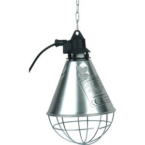 Armatuur Zonder Warmtelamp - Aluminium - 21 cm