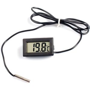 Digitale thermometer zwart