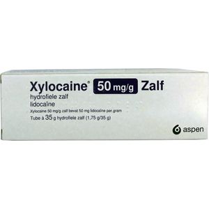 Aspen - Xylocaine - Lidocaïne 5% Zalf - Voor Plaatselijke Verdoving