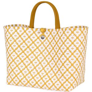 Handed By Motif Bag - Shopper - geel/wit