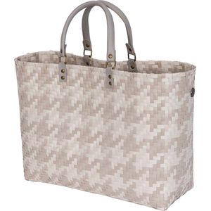 Handed By Mayfair Grand - Handtas / Shopper - lichtgrijs met beige