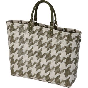 Handed By Mayfair Grand - Handtas / Shopper - olijfgroen met beige