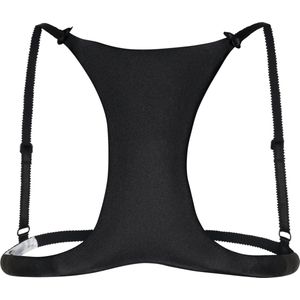 Bustier - Zwart - 100% Lycra - Hypoallergeen - Verstelbaar