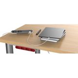 Stekkerdoos - 4-voudig - Rood - 1.5 m