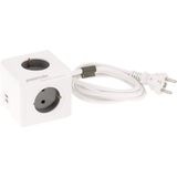 PowerCube - Extended USB - Grijs - 1.5mm2 Kabel