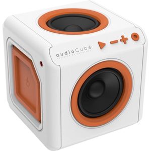 audioCube - Portable Speaker - Wit - Bluetooth 4.0