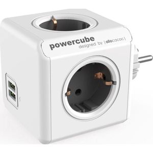 Allocacoc PowerCube Original USB Grijs