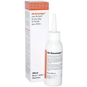 Alfavet HexoClean Zure oorreiniger voor honden en katten met