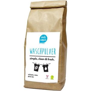 Hello Simple Universeel Waspoeder - 700 gr - Biologisch - Veganistisch - Minerale Ingrediënten