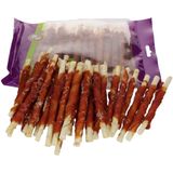 20% Korting! Braaaf Snacks voor honden - Roll Sticks met Eend 12,5 cm (30 Stuks)