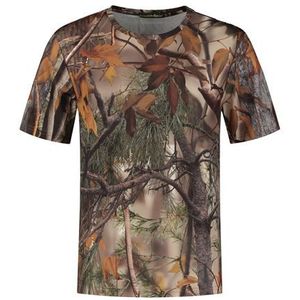 Stealth Gear - T-shirt Korte Mouw - Camo Bosprint - 100% Polyester