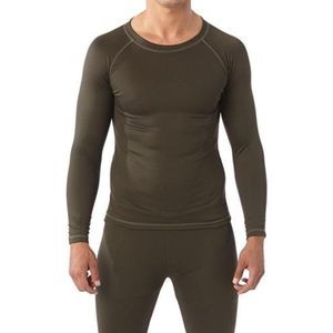 Stealth Gear - Extreme Thermo Ondergoed Shirt - Zwart - 50% Bamboe 50% Polyester