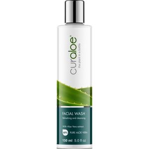 Curaloe - Gezichtsreiniger - 150 ml - Met Aloë Vera en Lavendelolie