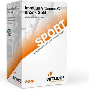 Virtuoos Immuun Vitamine C & Zink Gold Capsules