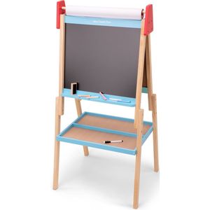 Kinder krijtbord - whiteboard hout 2 in 1 - Speelgoed schoolborden kopen? | Korting tot 36