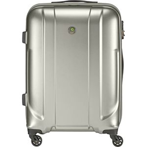 Duurzamere koffer - Princess Traveller Sumatra - rPET - Reiskoffer - Zilver - TSA Slot - 75cm (L)