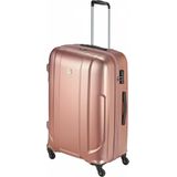 Duurzamere koffer - Princess Traveller Sumatra - rPET - Reiskoffer - TSA - Roze - 64cm (M)