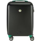 Duurzamere koffer - Princess Traveller I'm Green Atlantic - Handbagage Koffer - Zwart- S - 55cm