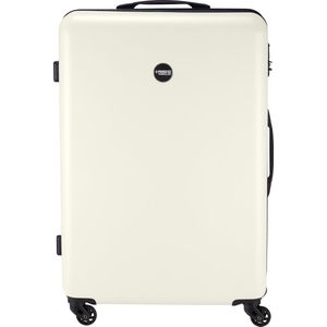 Princess Traveller PT-01 Large Trolley pearl white Harde Koffer