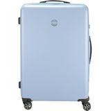 Princess Traveller PT-01 Deluxe Large Trolley poolhouse blue Harde Koffer