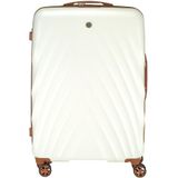 Le Sudcase Model One Large Trolley marshmallow white Harde Koffer