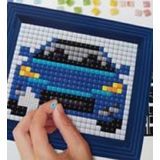 Pixel Hobby XL - Hobbypakket - Grote pixel - Blauwe auto