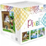 Pixelhobby Set kubus paarden 29006