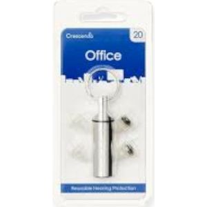 Crescendo - Office Oordoppen - Gehoorbescherming - Dempingsniveaus 10/15/20 dB