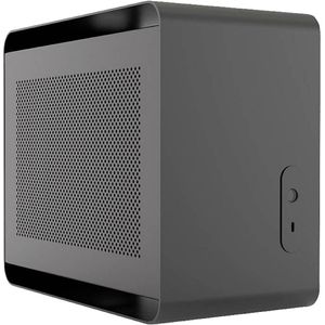 Streacom - DA2 V2 - PC-behuizing - Zwart - Materiaal: Aluminium