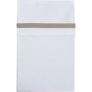 Cottonbaby - Jeansband - Wieglaken - Grijs - 75x90 cm