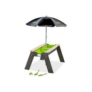 EXIT Aksent zand- en watertafel met parasol en tuingereedschap