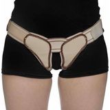Orliman Dubbelzijdige Liesbreukband - XL - Universeel - Beige