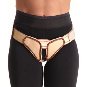 Orliman Dubbelzijdige Liesbreukband - XXL - Universeel - Beige