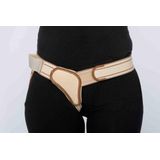 Orliman Enkelzijdige Liesbreukband - XXL - Links - Beige